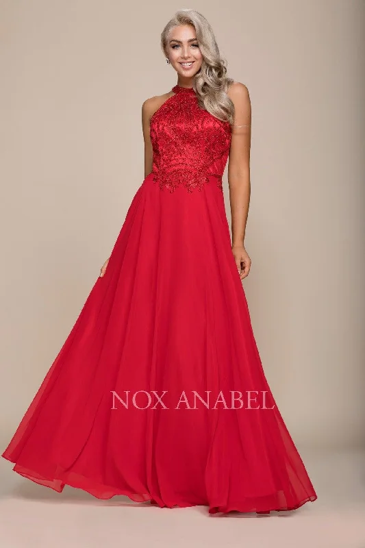 Strapless wedding guest dresses with rhinestone - studded bodicesProm Long Formal Halter Chiffon Dress Sale Strapless wedding guest dresses with rhinestone - studded bodicesProm Long Formal Halter Chiffon Dress Sale
