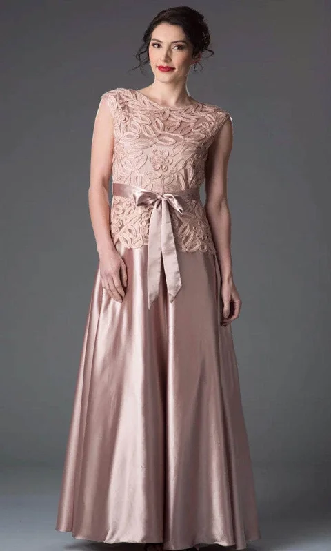 Wedding guest dresses with keyhole backs and flowing fabricsSoulmates 1611 - Soulmates Embellished Bow Evening Bridesmaid Dress Wedding guest dresses with keyhole backs and flowing fabricsSoulmates 1611 - Soulmates Embellished Bow Evening Bridesmaid Dress