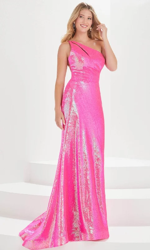 Sleeveless wedding guest dresses with pleated bodicesTiffany Designs by Christina Wu 16006 - Sequined Prom Gown Sleeveless wedding guest dresses with pleated bodicesTiffany Designs by Christina Wu 16006 - Sequined Prom Gown