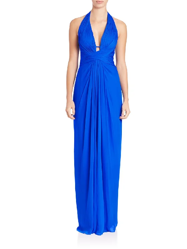 Formal dresses with embroidered panels and tulle overlays for a fairytale promAidan Mattox - Crisscross-Strapped Midriff Plunging Halter Gown 54469500 Formal dresses with embroidered panels and tulle overlays for a fairytale promAidan Mattox - Crisscross-Strapped Midriff Plunging Halter Gown 54469500