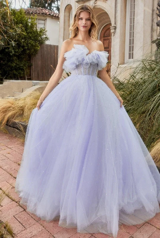 Andrea & Leo A1199 Strapless Tulle Ball Gown