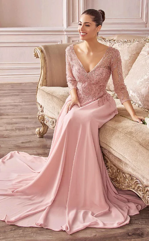 Prom dresses with metallic - colored fabrics and beaded embroidery for a glamorous promCinderella Divine CD0171 Dress Prom dresses with metallic - colored fabrics and beaded embroidery for a glamorous promCinderella Divine CD0171 Dress
