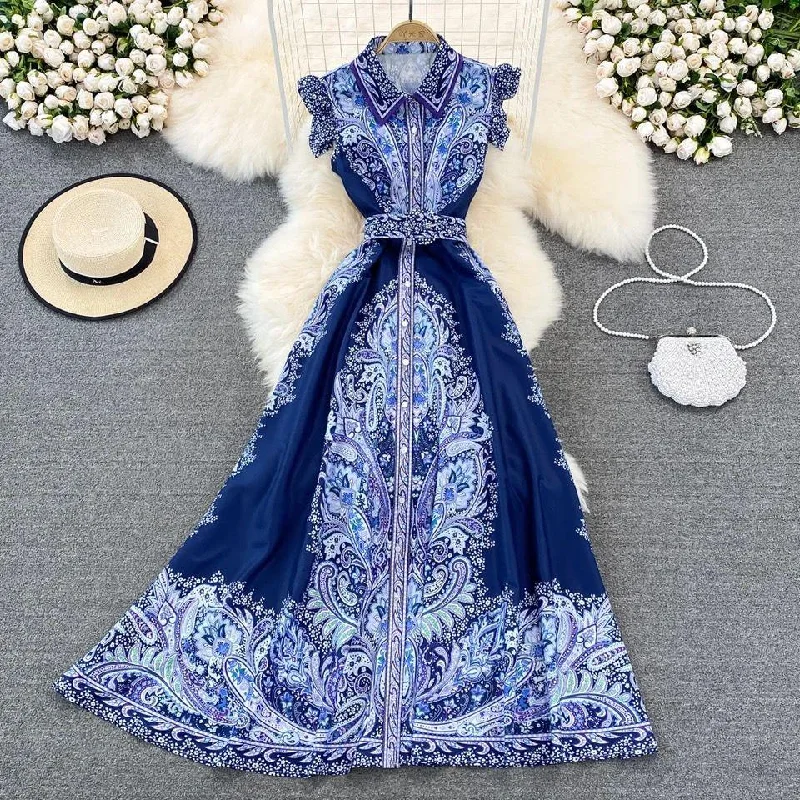 Halter - neck party dresses for a stylish and secure fit​Hadlee Vintage Dress
