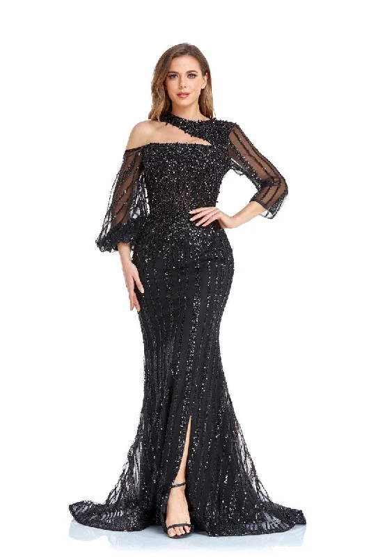 Maxi bodycon dress for a beach wedding​High Couture NR2261 Prom Long Formal Dress