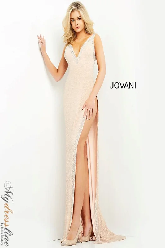 Formal dresses with pleated bodices and taffeta fabric for a traditional lookJovani 06276 Formal dresses with pleated bodices and taffeta fabric for a traditional lookJovani 06276