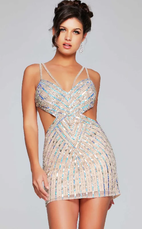 Gothic - style party dresses for a dark and mysterious look​Jovani 400610 Dress