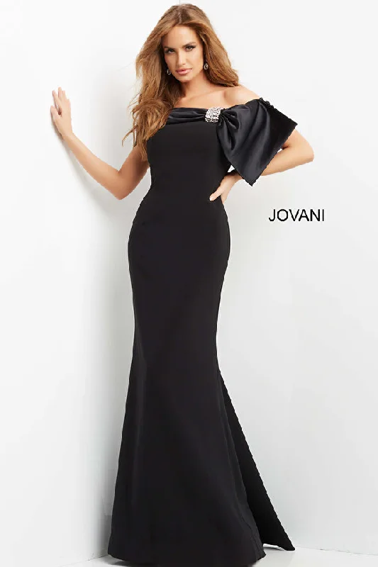 Party dresses with a cut - out design for a daring and edgy styleJovani 07014 Off the Shoulder Long Evening Dress Party dresses with a cut - out design for a daring and edgy styleJovani 07014 Off the Shoulder Long Evening Dress