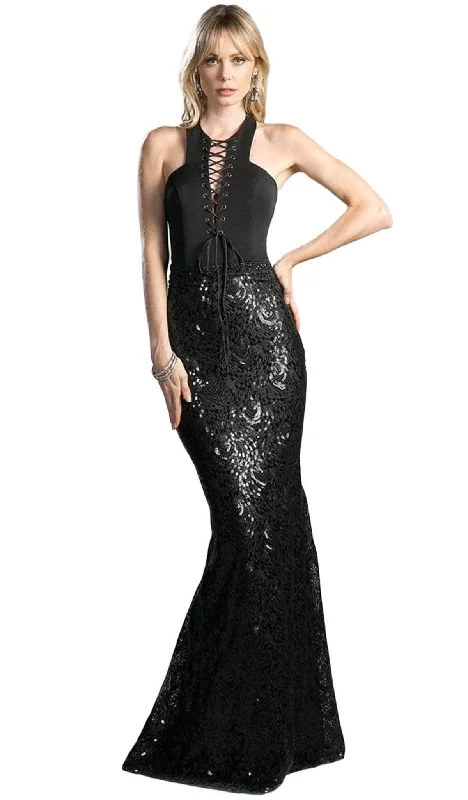 Sheath formal dresses with metallic thread detailing for a modern promLadivine 62495 - Sleeveless Sequined Sheath Long Gown Sheath formal dresses with metallic thread detailing for a modern promLadivine 62495 - Sleeveless Sequined Sheath Long Gown