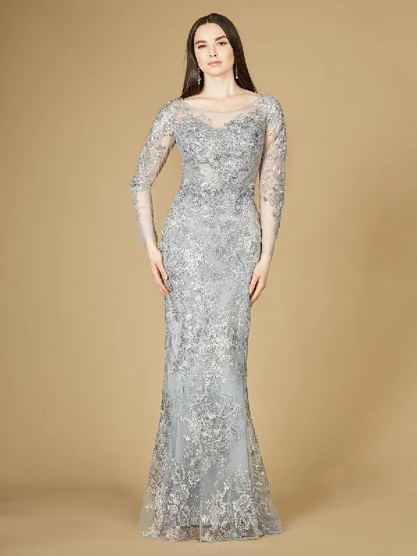 Bodycon dress with a mesh insert for a stylish edgeLara Dresses 29232 High Neck Long Formal Dress Bodycon dress with a mesh insert for a stylish edgeLara Dresses 29232 High Neck Long Formal Dress