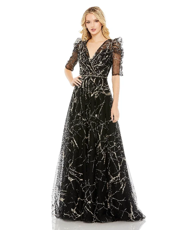 Mini bodycon dress for a night out on the townMac Duggal 20428 Long Formal Puff Sleeve Dress Mini bodycon dress for a night out on the townMac Duggal 20428 Long Formal Puff Sleeve Dress