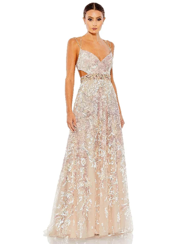 Bodycon dress made of cotton for a breathable optionMac Duggal 68051 Long Spaghetti Strap Prom Dress Sale Bodycon dress made of cotton for a breathable optionMac Duggal 68051 Long Spaghetti Strap Prom Dress Sale