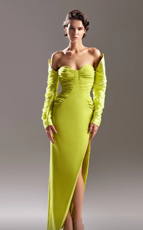 Formal dresses with tassel - adorned belts and tiered skirts for a stylish and festive formal eventMNM Couture G1537 Dress