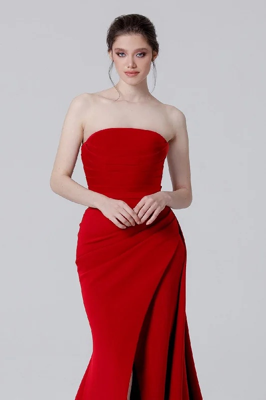 Formal dresses with gathered bodices and wide - leg skirts for a comfortable and stylish silhouetteMNM Couture N0464 Formal dresses with gathered bodices and wide - leg skirts for a comfortable and stylish silhouetteMNM Couture N0464
