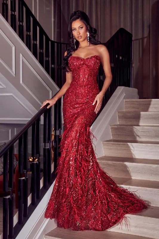 Party dresses with a geometric pattern for a contemporary lookPortia and Scarlett Corset Long Dress PS23263 Party dresses with a geometric pattern for a contemporary lookPortia and Scarlett Corset Long Dress PS23263