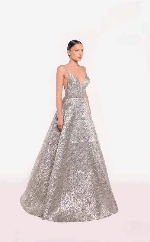 Prom dresses with keyhole backs and rhinestone - studded straps for a flirty lookTarik Ediz 98873 Dress Prom dresses with keyhole backs and rhinestone - studded straps for a flirty lookTarik Ediz 98873 Dress
