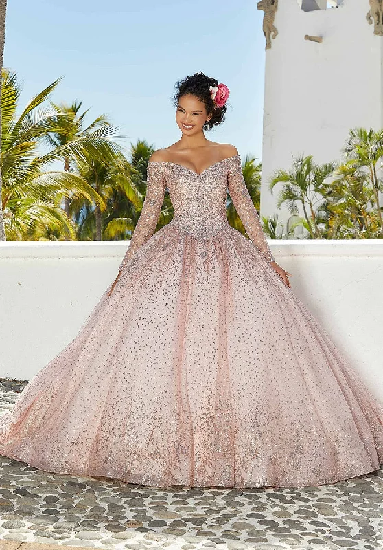 Halter - neck party dresses for a stylish and secure fitVizcaya by Morilee Glitter Net Quince Dress 89355 Halter - neck party dresses for a stylish and secure fitVizcaya by Morilee Glitter Net Quince Dress 89355