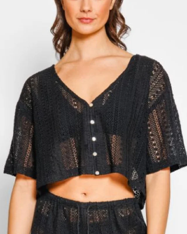 Long - length cotton cover ups for sun protection at the pool2025 Koy Amalfi Top (More Colors Available) - K25304-07 Long - length cotton cover ups for sun protection at the pool2025 Koy Amalfi Top (More Colors Available) - K25304-07
