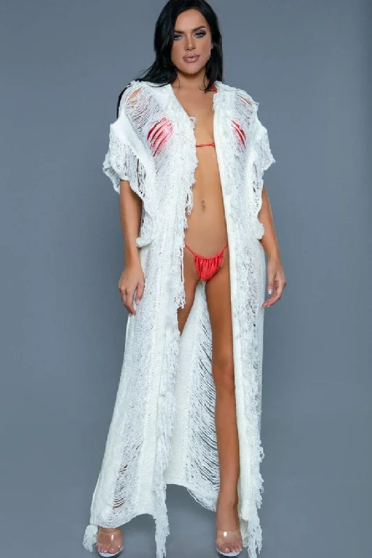 Wrinkle - resistant cover ups for easy travel to beach destinationsFull Length Crochet Cover-Ups Wrinkle - resistant cover ups for easy travel to beach destinationsFull Length Crochet Cover-Ups