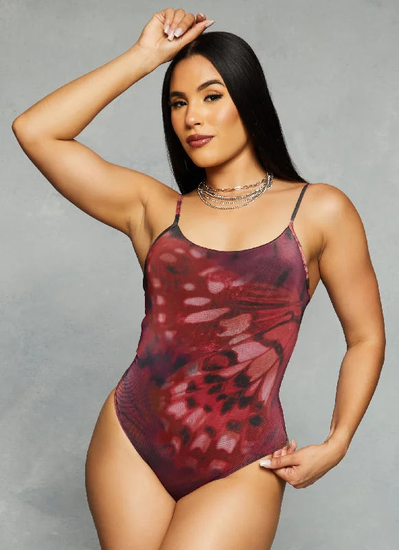 Mesh Bodysuits for a Bold and Edgy Fashion StatementAlmost Famous Printed Cami Bodysuit Mesh Bodysuits for a Bold and Edgy Fashion StatementAlmost Famous Printed Cami Bodysuit