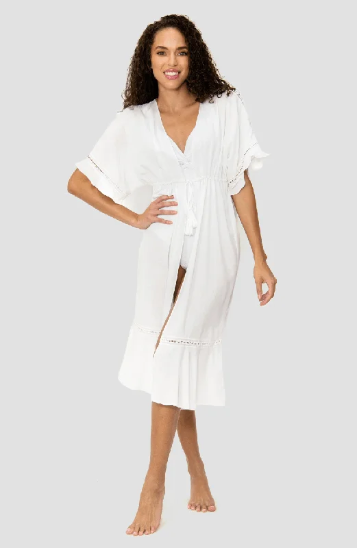 Moisture - wicking cover ups for staying dry during beach activitiesCover Up / Pareo Blanco Abierto Alma Viajera Moisture - wicking cover ups for staying dry during beach activitiesCover Up / Pareo Blanco Abierto Alma Viajera